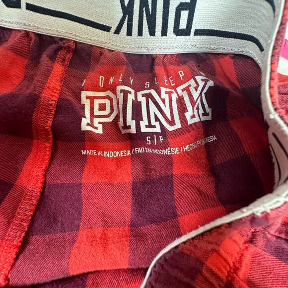 Victoria's Secret PINK Checkerboard Pink Hot Shorts Women's Size Small - Picture 2 of 5